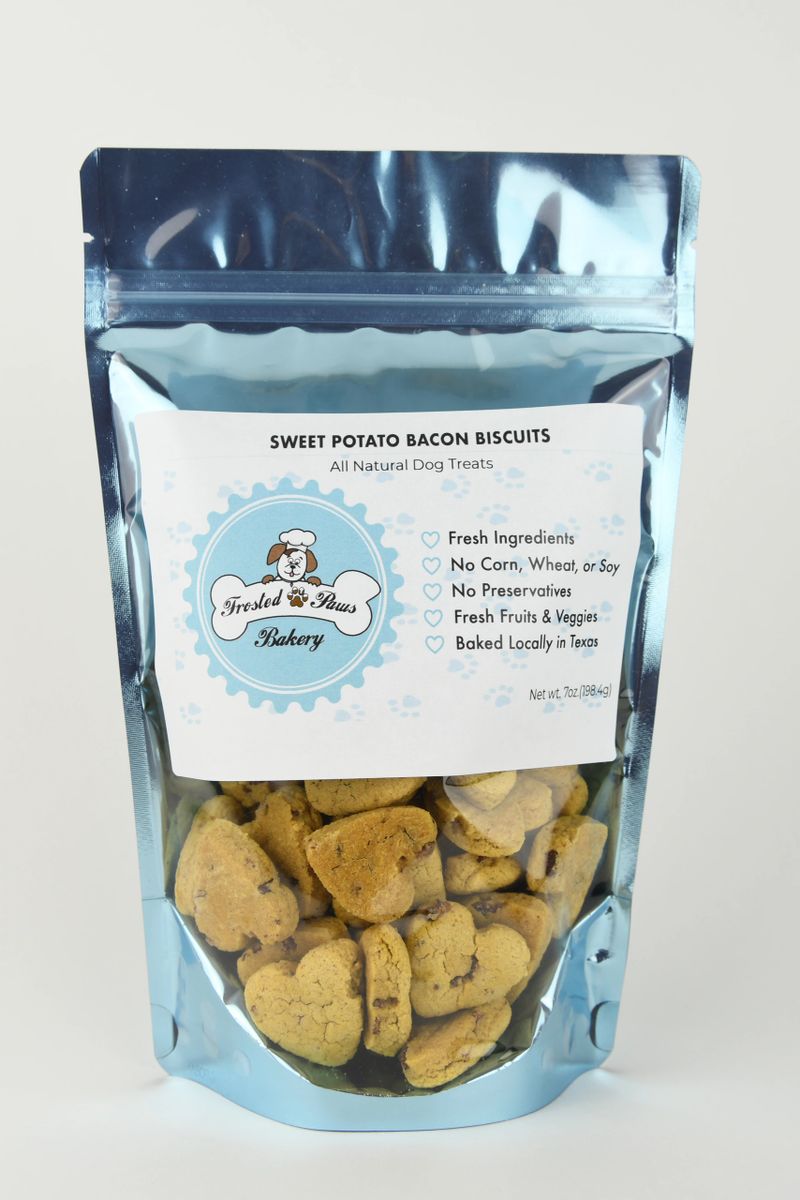 Sweet Potato Bacon Biscuits